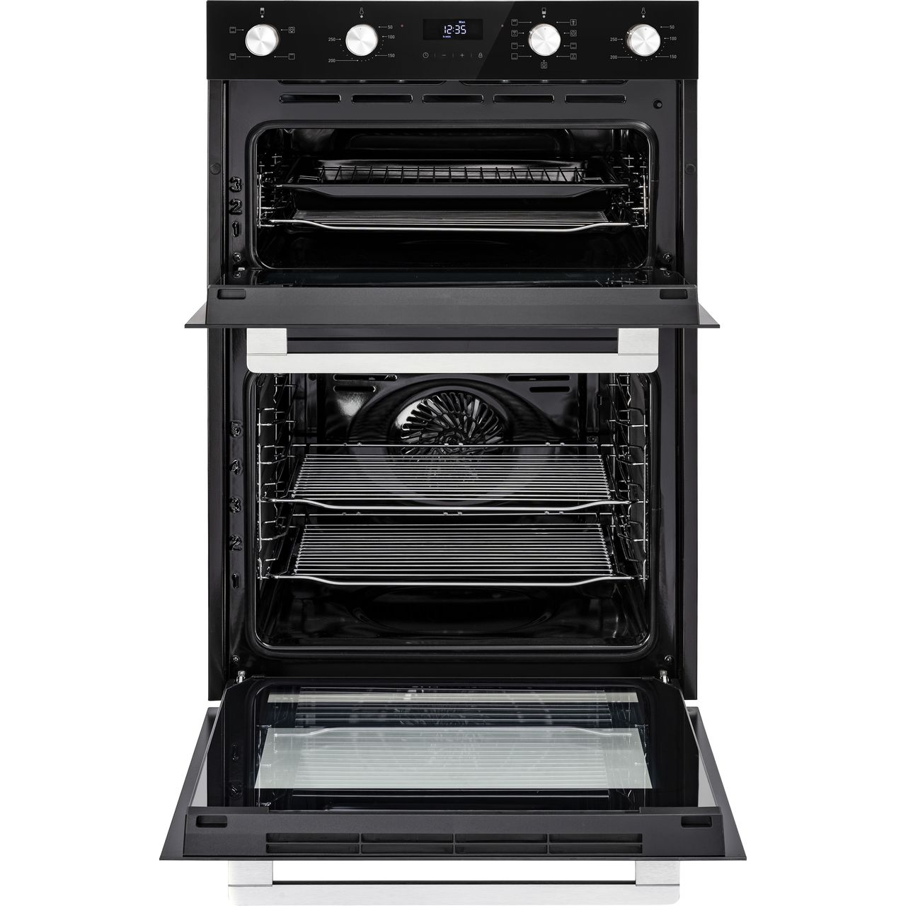 Belling integrated shop double oven